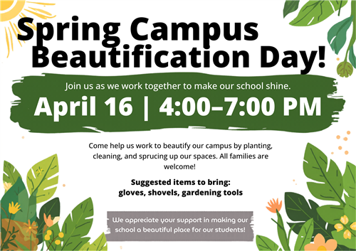 Spring Beautification Day