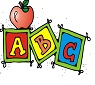 cartoon image of lettered blocks