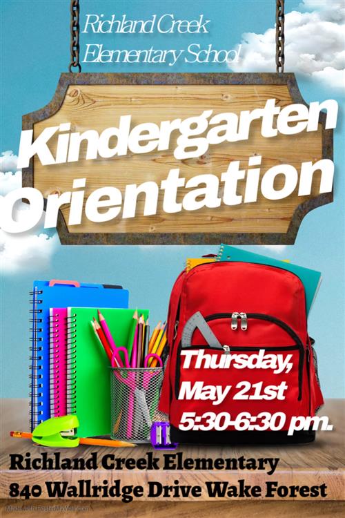 Kindergarten Orientation