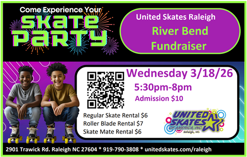 United Skates Raleigh River Bend Fundraiser