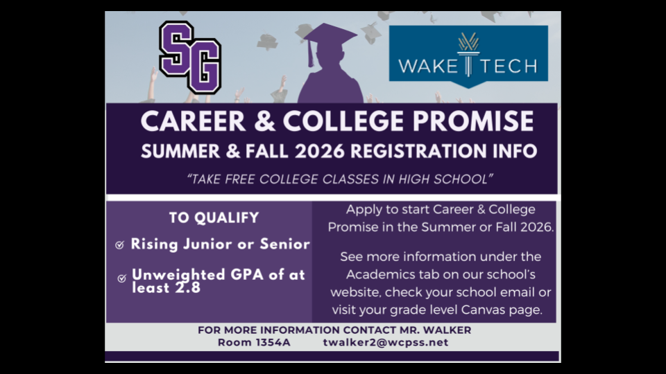  Registration for the Career & College Promise (CCP)