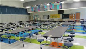 image of cafeteria tables 