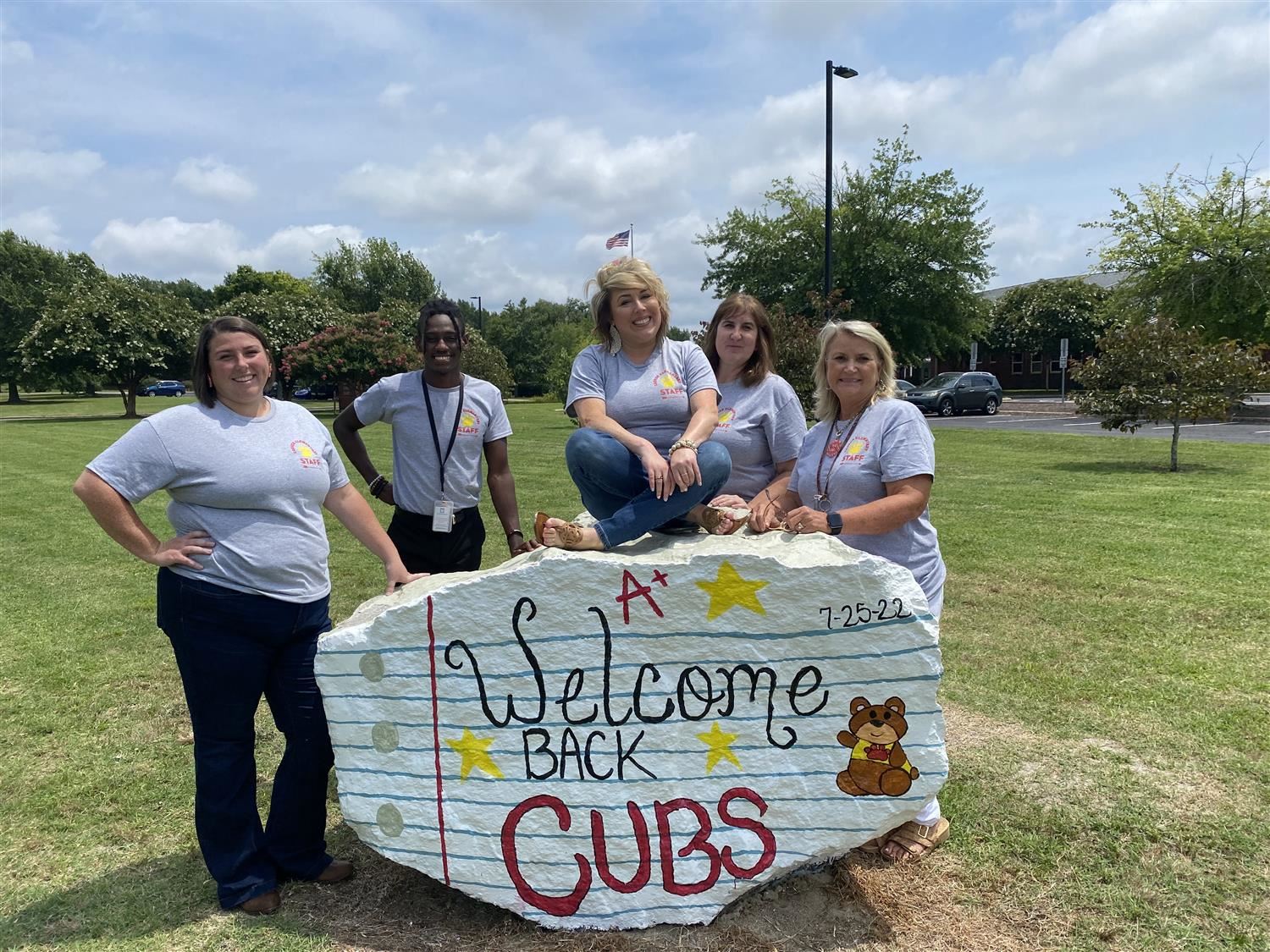 Our First Grade Team - Boggs, McDaniel, Voter, Stacy, Walker (not picture Williams)