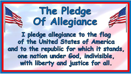 Pledge of Allegiance 