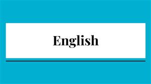 English Tutoring