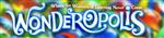 Wonderopolis, Where the wonders never cease blue letters on tie dye background link to Wonderopolis site 