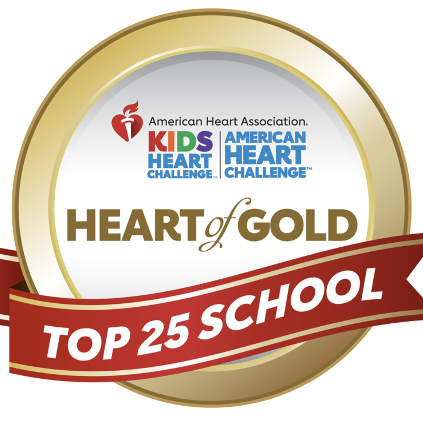  heart of gold top 25 badge