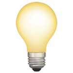 Picture of a lightbulb