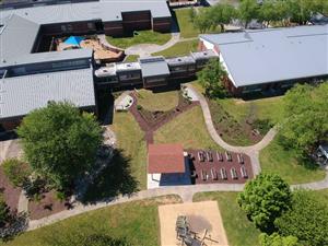 Aerial view of Millbrook