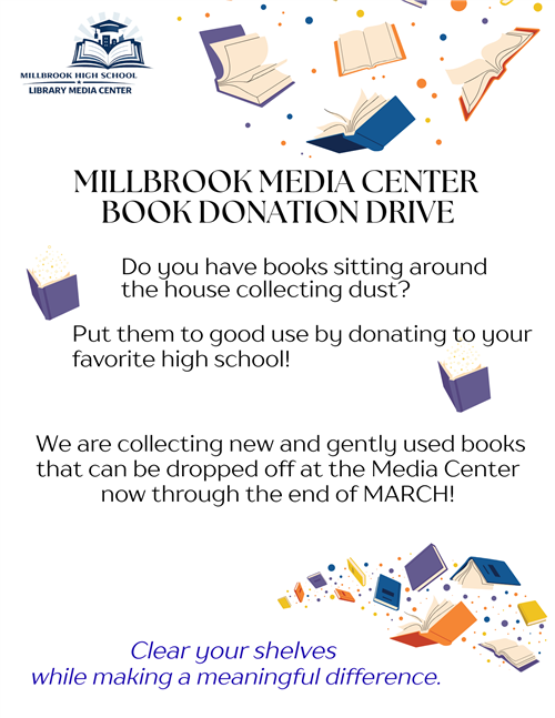 book drive flyer