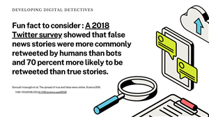 False news stories more commonly retweeted by humans than bots and 70% more likely to be retweeted than true stories