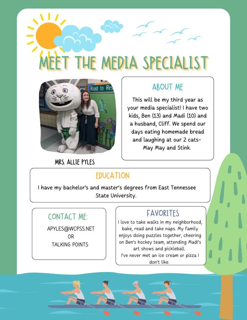 Specialists / Allie Pyles, Media Specialist