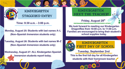  Kindergarten Information