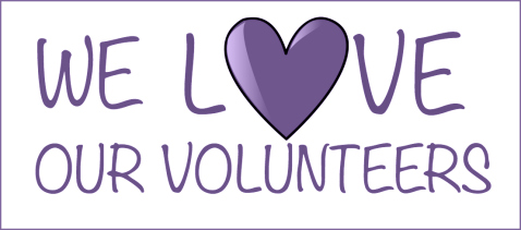 We Love Our Volunteers 