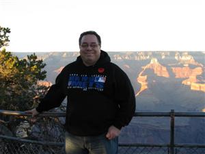 George Browne at the Grand Canyon